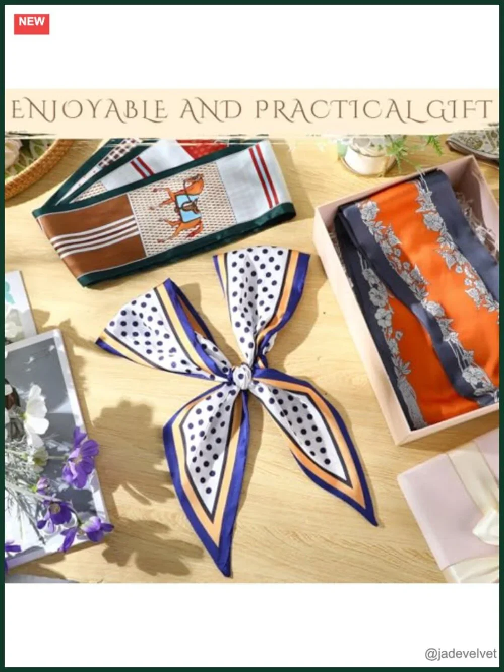 12 Pcs Silk Head Scarf for Women, 59